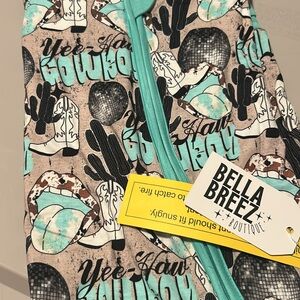 Kids Cowboy Print Footie